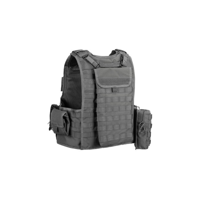 Porte-plaques Mod Combo Wolf Grey - Invader Gear