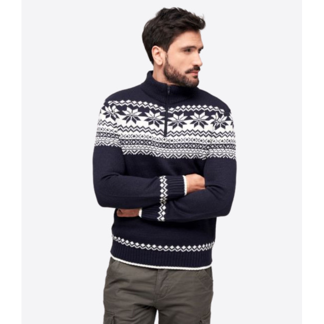 Pull zip norvégien marine - Brandit