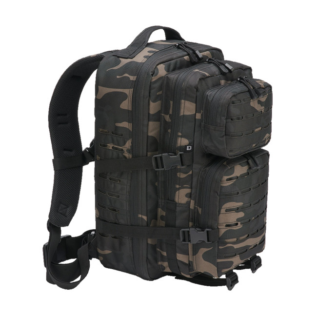 US Cooper Lasercut Rucksack 40L Darkcamo - Brandit
