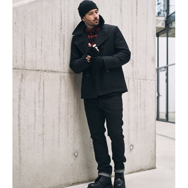 Pantalon denim Mason noir délavé - Brandit