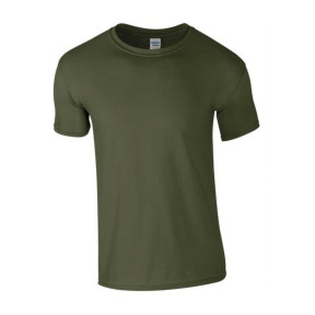Camiseta ring spun 160 Verde Militar - Gildan