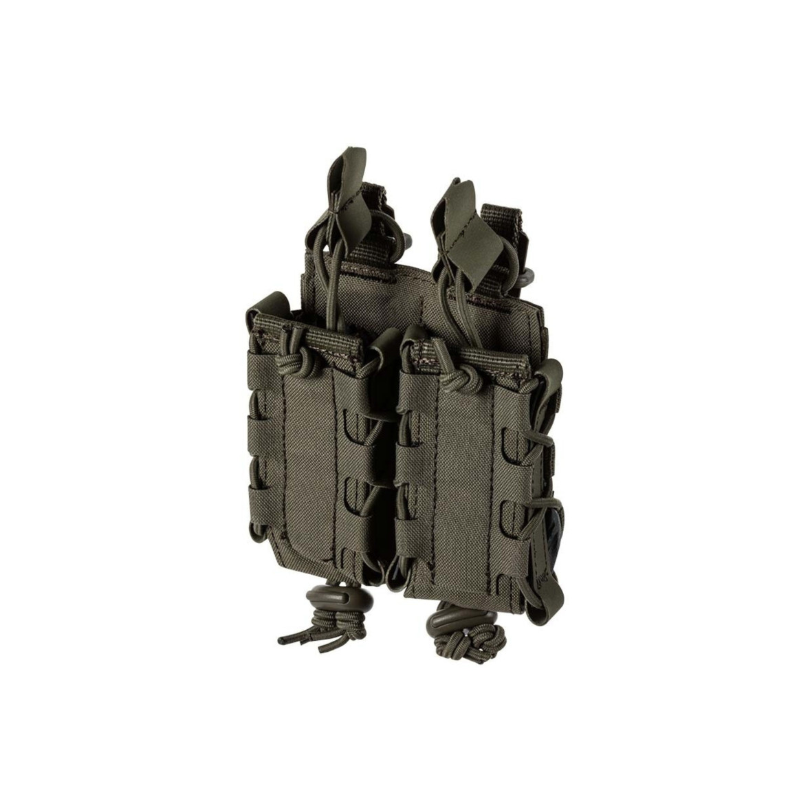 Pochette Double Couche Molle Pour Chargeurs 5.56/.223 - Marque Emerson, Noir, Système De Fixation Modulaire