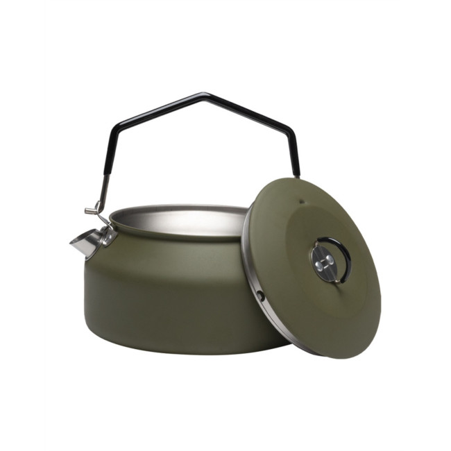 Bouilloire en acier inoxydable vert 1L - Miltec Bouilloire en acier inoxydable vert 1L - Miltec