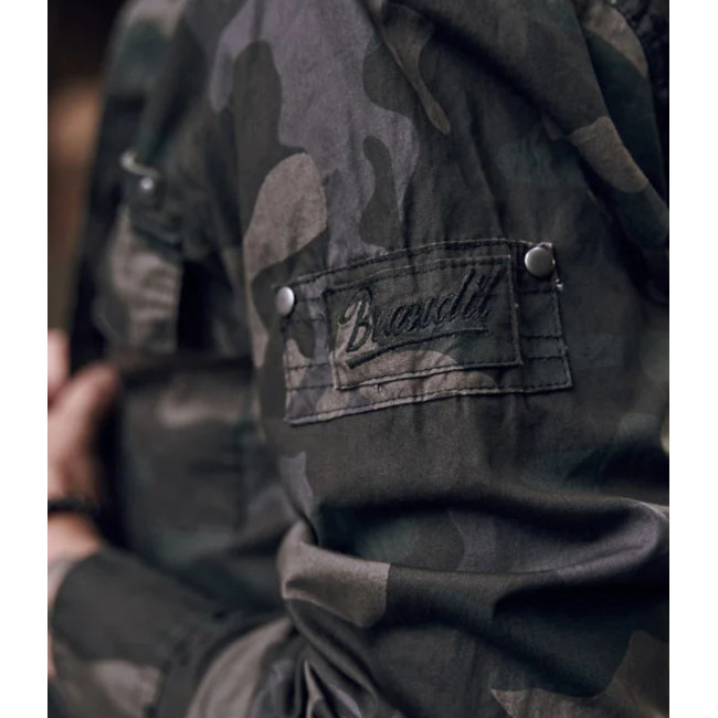 Slimfit Hemd darkcamo - Brandit