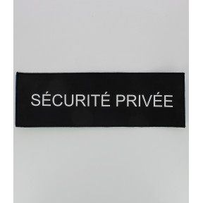 Parche dorsal para coser Seguridad Privada nueva norma