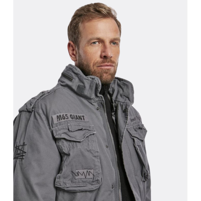 Veste militaire M65 Giant gris charbon - Brandit