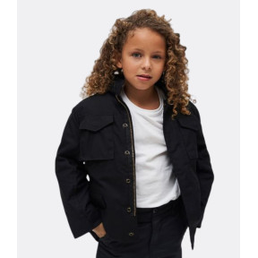 Kinder-Klassikjacke M65 schwarz - Brandit