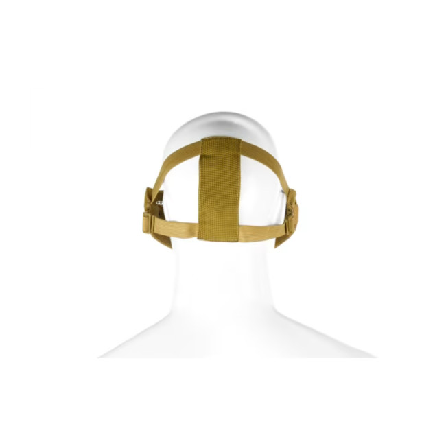 Stalen gaas gezichtsmasker Tan - Invader Gear