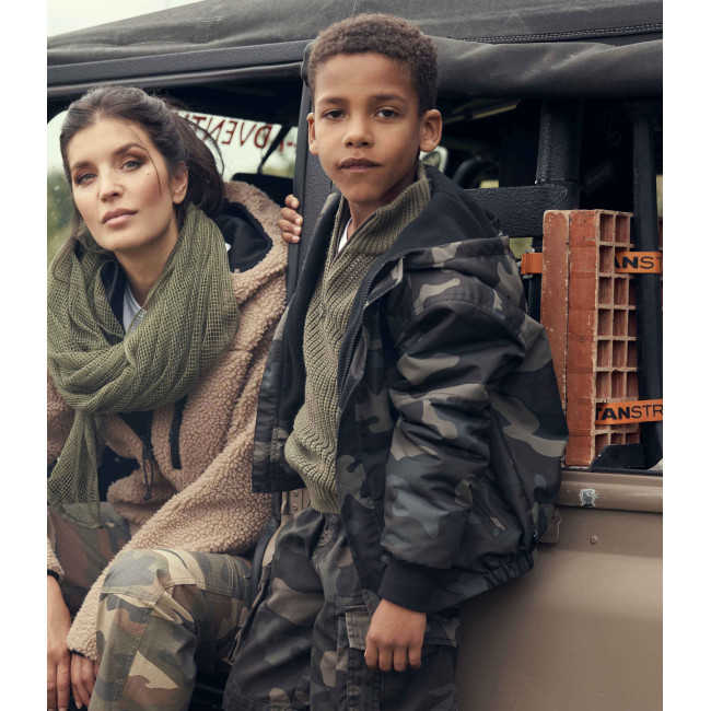 Kinder Klassische M65 Jacke darkcamo - Brandit