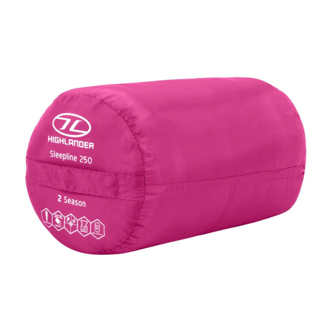 Slaapzak Sleepline - Roze - Highlander