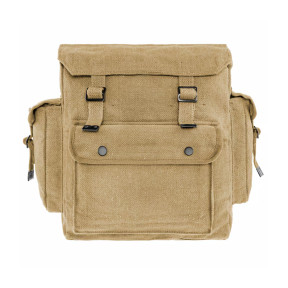 Großer Web-Rucksack mit Taschen - Beige - Highlander