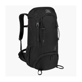 Damen Wanderrucksack Trail 40L - Schwarz - Highlander