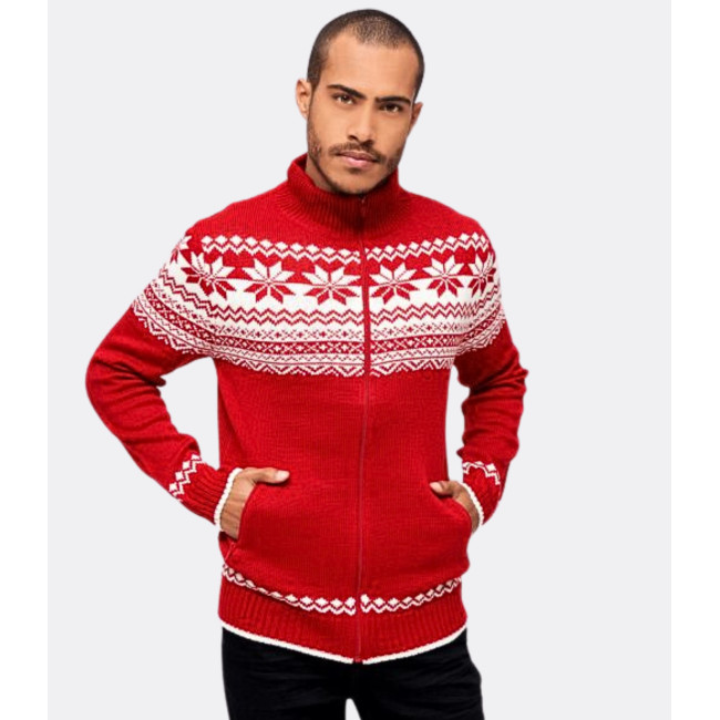 Gilet norvégien rouge - Brandit