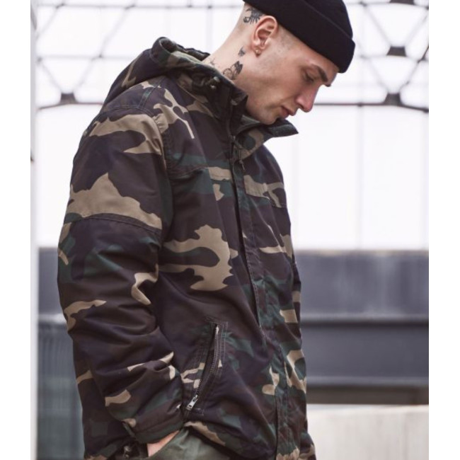 Kurtka przeciwwiatrowa woodland zip - Brandit