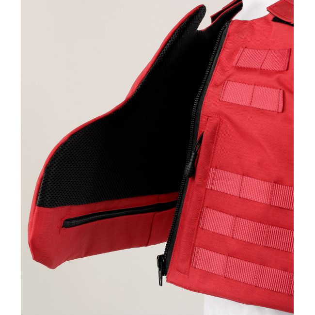 Full Tactical IIIA Security Rood kogelvrij vest - Le Protecteur