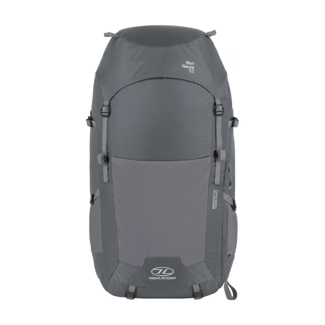 Ben Nevis 52L Rucksack - Grau - Highlander