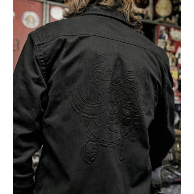 Vintage motorhead hemd zwart - Brandit