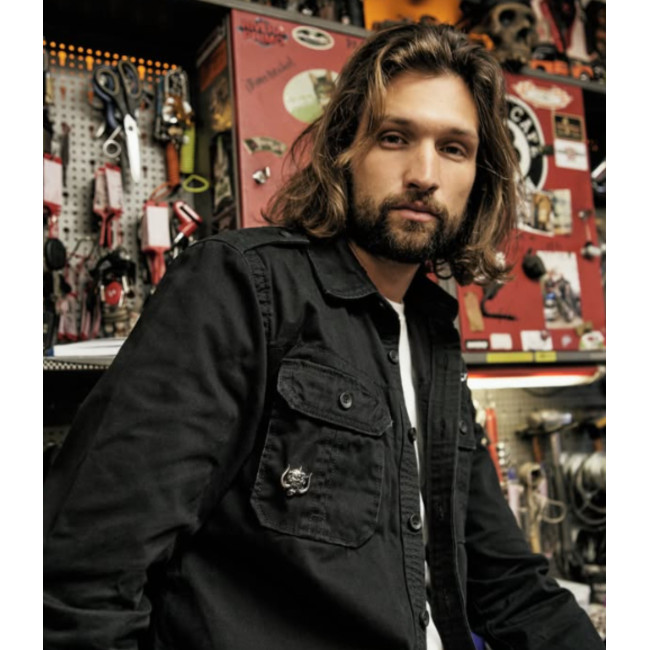 Chemise vintage motorhead noir - Brandit 