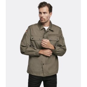 Chemise militaire BW olive - Brandit