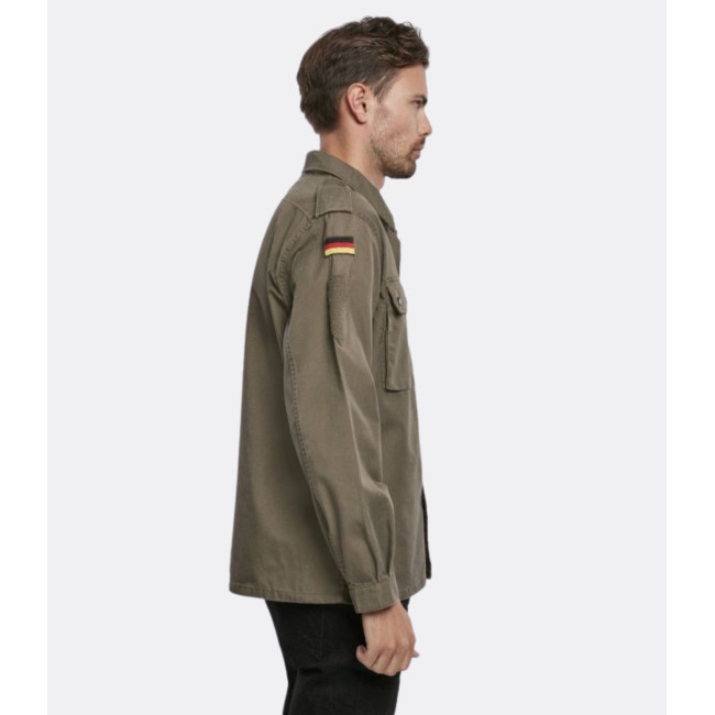 Chemise militaire BW olive - Brandit