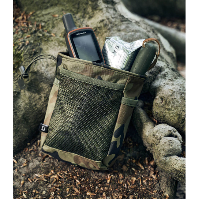 Borsa Tattica A Caduta (dump Pouch) TOPTIE - Multicam, In Nylon 600D, Con Attacco Molle, Tasche In Rete, Per Soft Air, Caccia E Outdoor