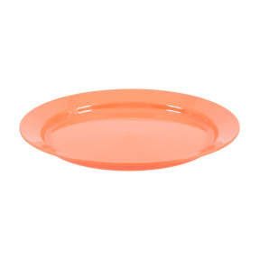 Assiette plate 25 cm en polypropylène Corail - Highlander