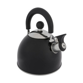 Bouilloire sifflante 2L - Noir - Highlander