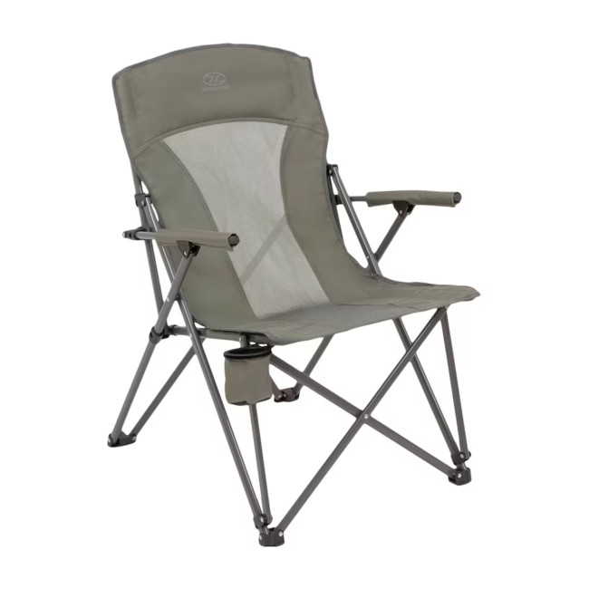 Chaise de camping Doune - Gris - Highlander