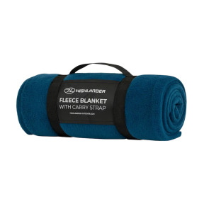Fleece-Decke - Blau - Highlander