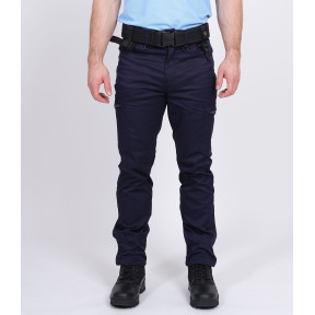 Spodnie interwencyjne elastan granatowe matowe alpha - force series