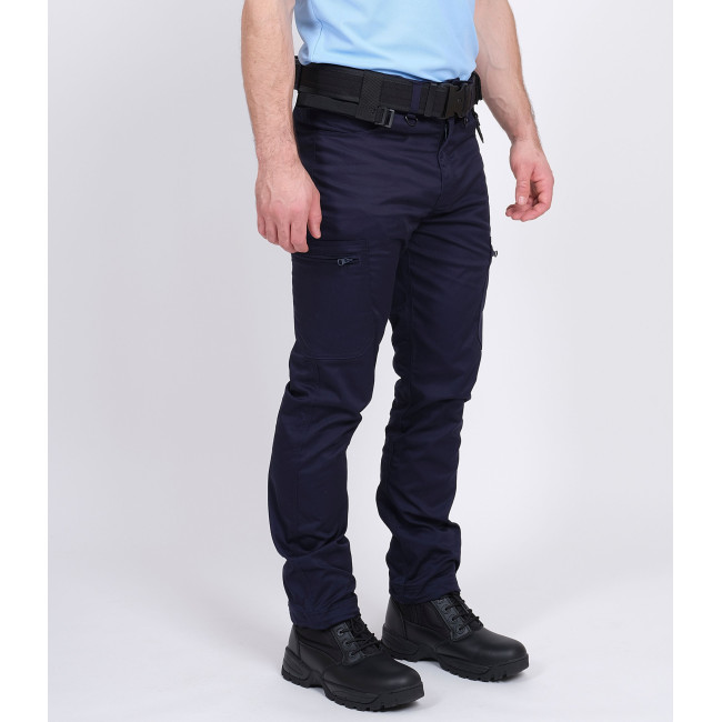 Pantalon d'intervention élasthanne marine mat alpha - force series