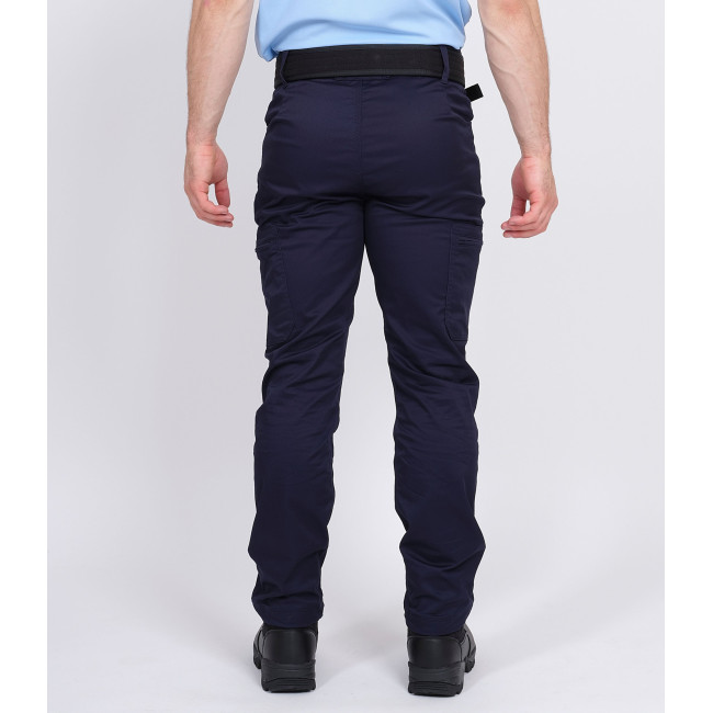 Einsatzhose mit Elasthan marineblau matt alpha - force series