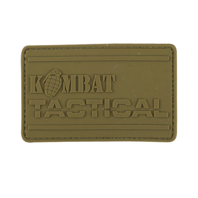 Naszywka PVC - Coyote - Kombat Tactical