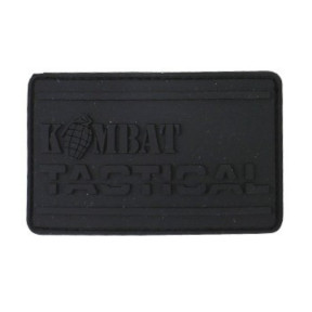 Patch PVC - Noir - Kombat Tactical