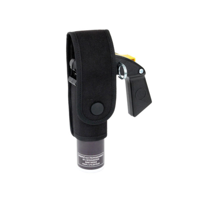 Uchwyt na aerozol 100 ml z uchwytem SÉCU-ONE czarny - A10 Equipment
