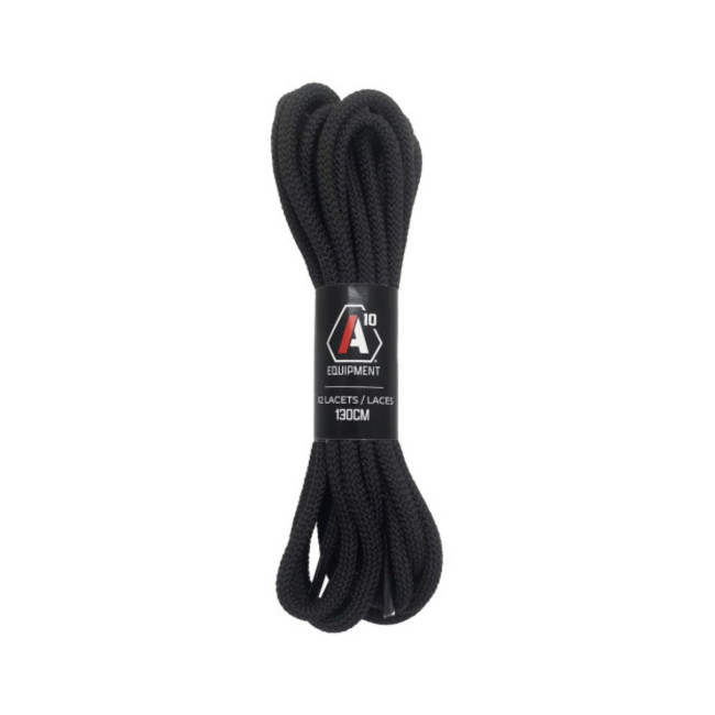 Paire de lacets SÉCU-ONE 130 cm noir - A10 Equipment