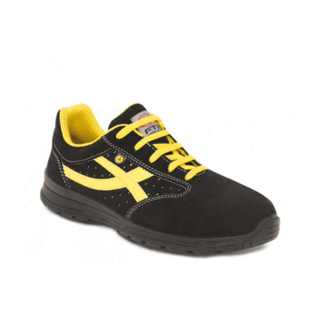 Sicherheitsschuhe Soccer S1P ESD Schwarz - FTG Safety Shoes - Größe 37 - Sehr guter Zustand - Gebraucht