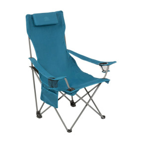 Fauteuil de camping Duart - Bleu - Highlander