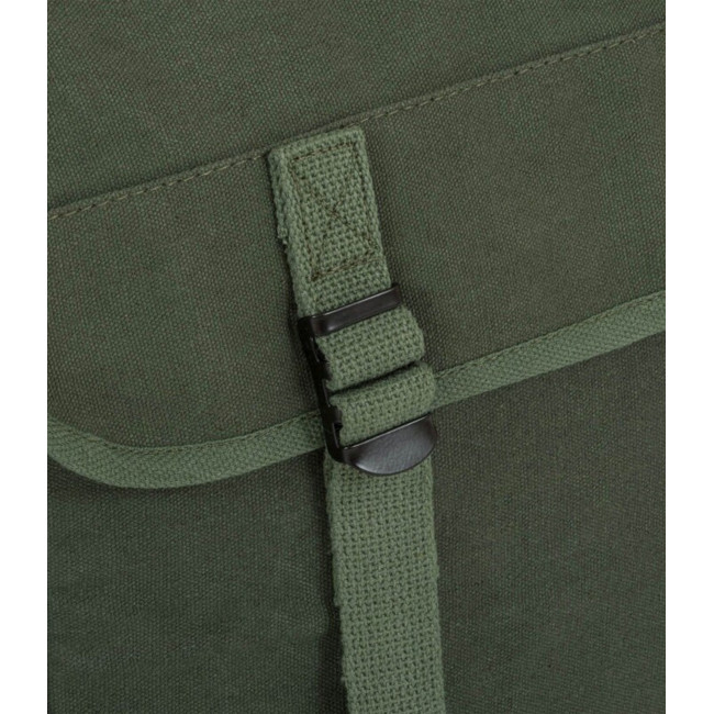 Grande musette en coton - Vert Olive - Highlander