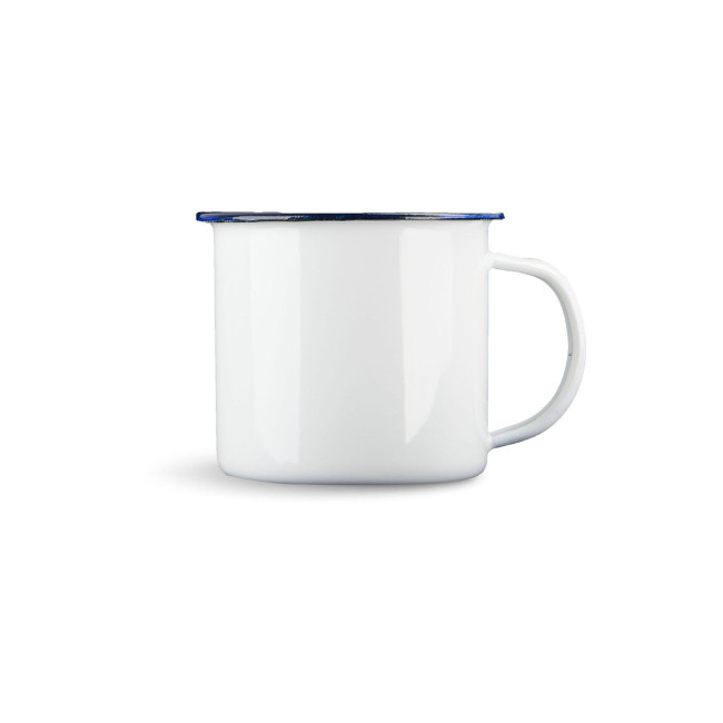 Mug 560mL en émail blanc - Highlander
