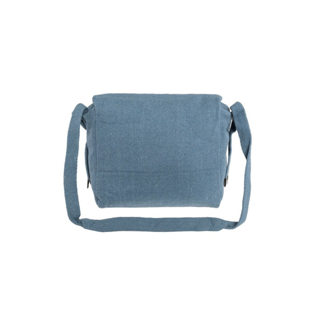Musette militaire en coton canvas Bleue - Highlander