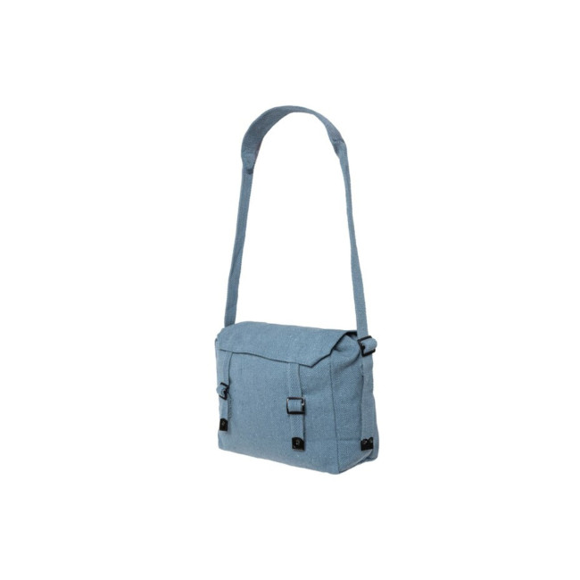 Musette militaire en coton canvas Bleue - Highlander