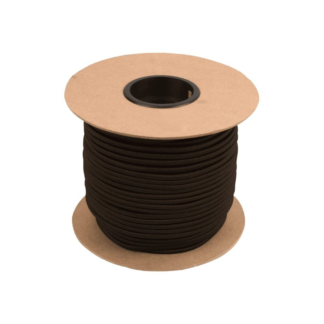 Schwarze Seilrolle 8mm100m - Highlander
