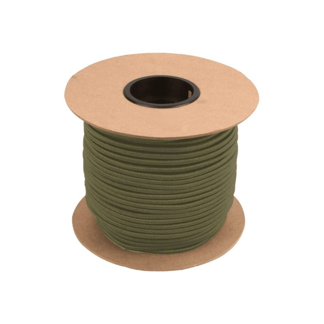Olijfgroen touwrol 6mm100m - Highlander