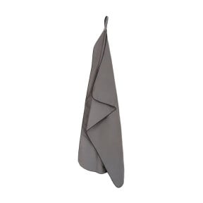 Serviette microfibre 40 x 80 cm Gris Charbon - Highlander