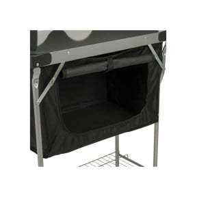 Support de cuisine en acier avec placard - Highlander