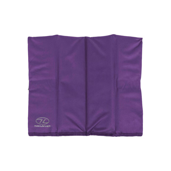 Tapis d'assise pliable - Violet - Highlander