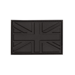 Naszywka PVC UK - Czarny - Kombat Tactical