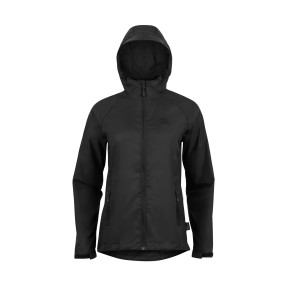 Damen Stow & Go Wasserdichte Jacke - Schwarz - Highlander
