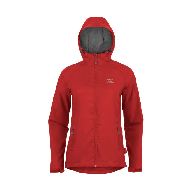 Veste Stow & Go Waterproof Femme - Rouge - Highlander